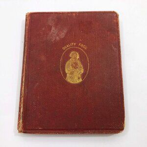 Vintage Quality Fogg's Old Ledger Hardback 1869 Original 162 pages